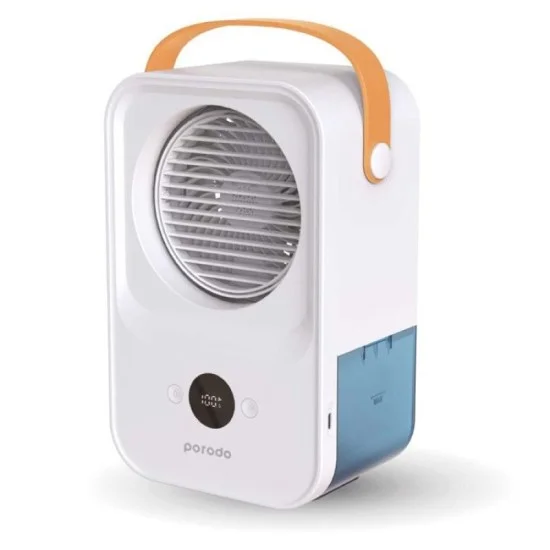 Porodo Lifestyle Water - Ice Nano Mist Cooling Fan - White